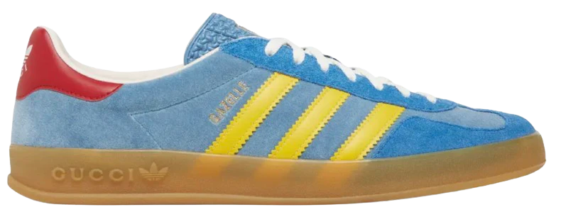 Gucci x Gazelle Light Blue Suede
