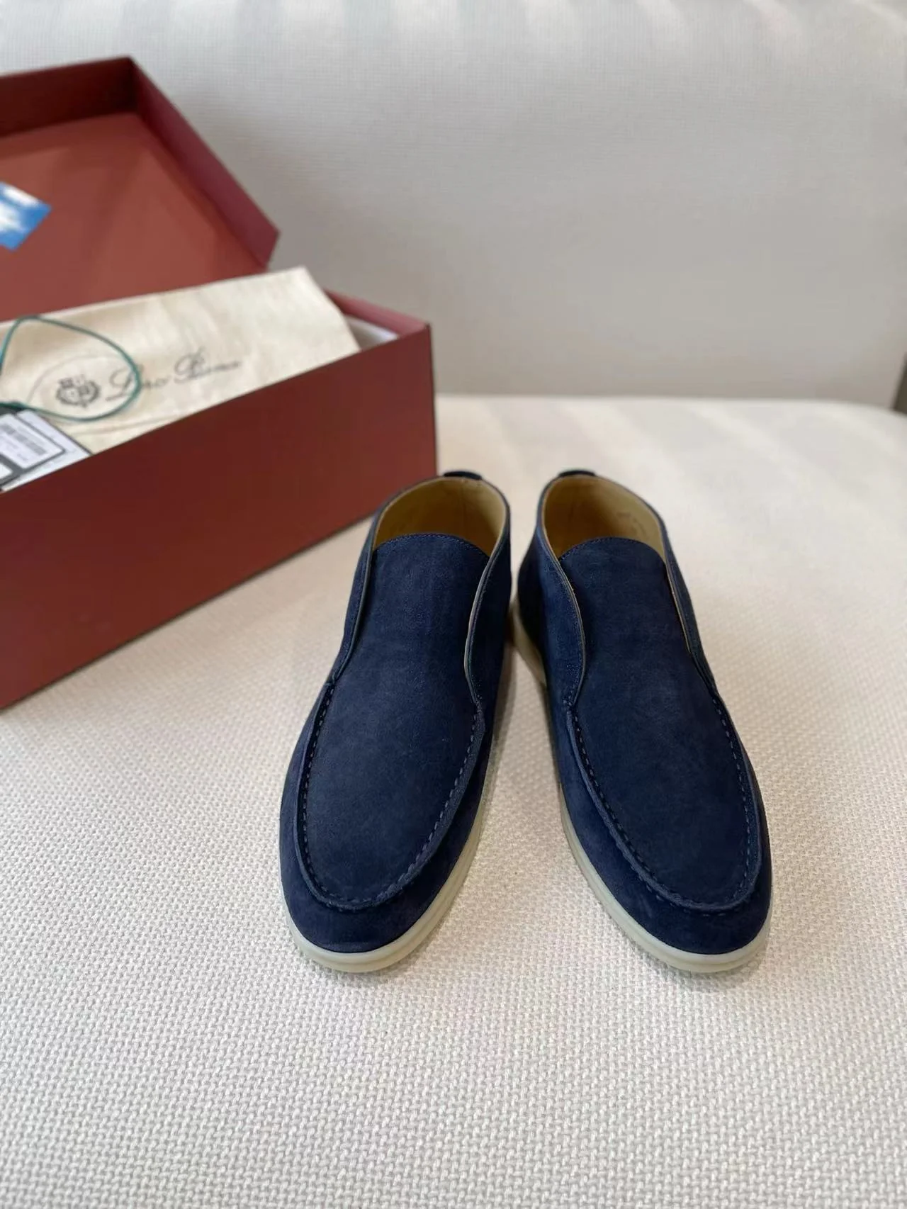 LP Open Walk Chukka Boots - Navy - Image 2
