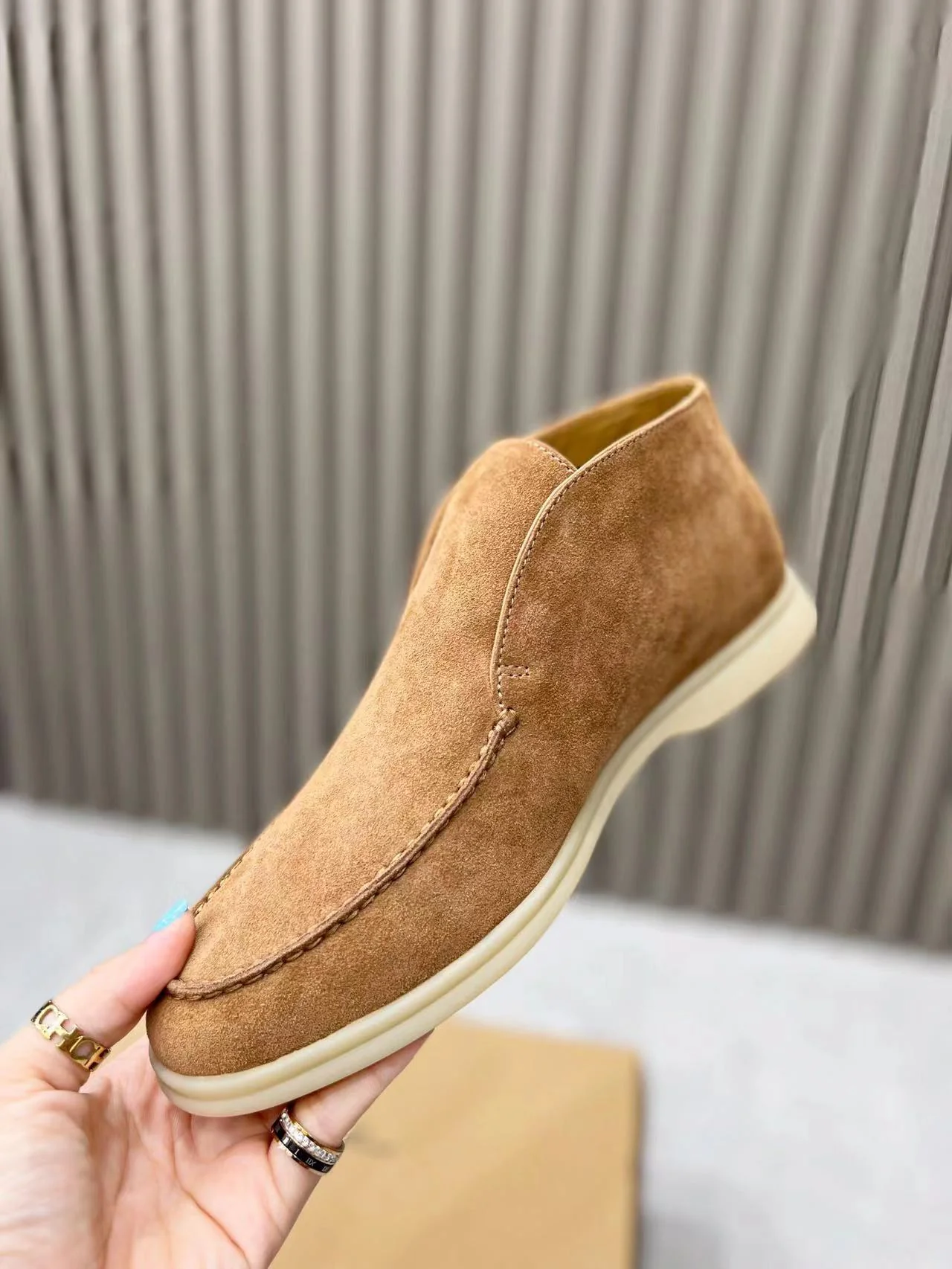 LP Open Walk Chukka Boots - Sandstone - Image 6