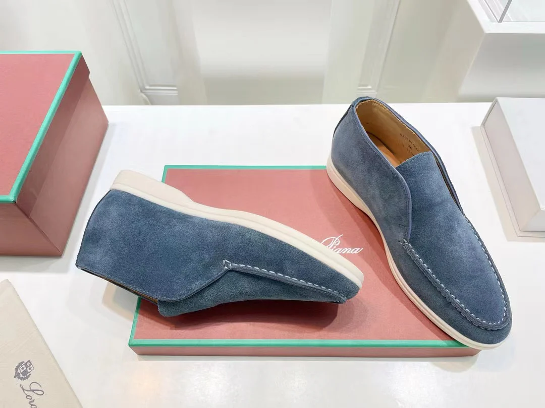 LP Open Walk Chukka Boots - Verditer Blue - Image 6