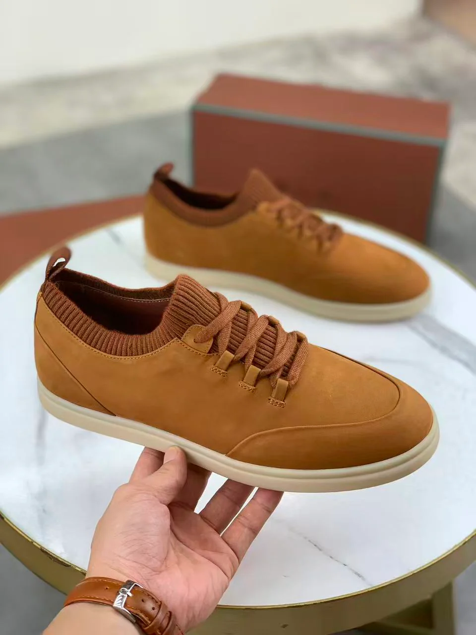 LP Week Soho Walk Sneakers - Khaki - Image 3