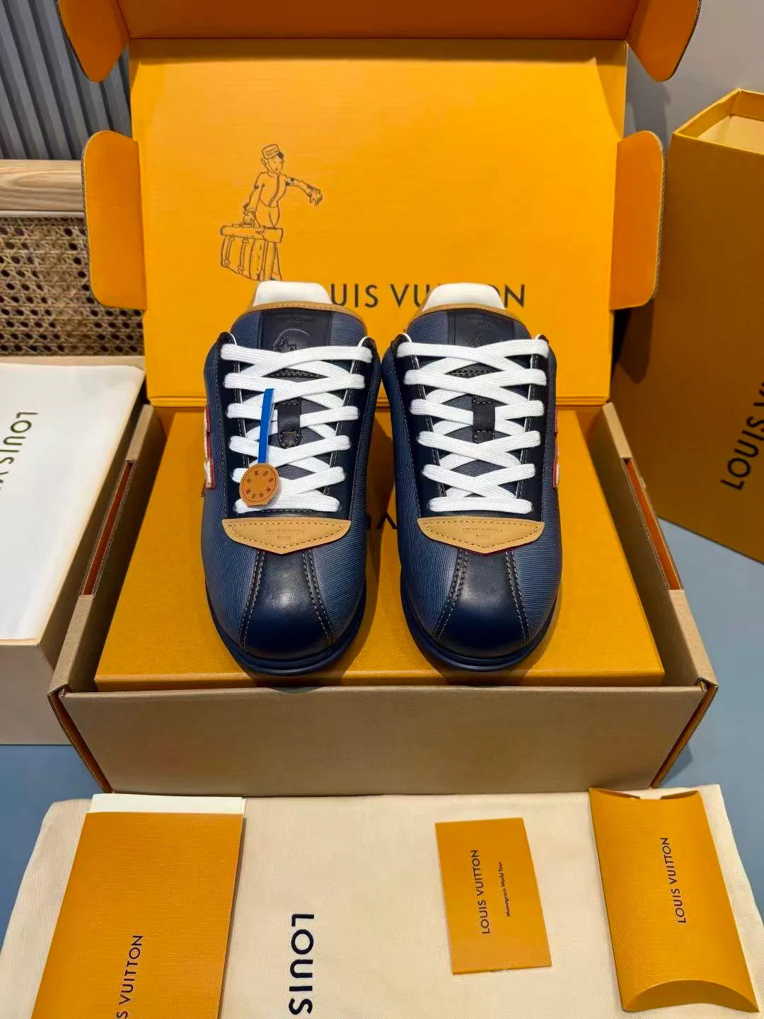 LV Butter Soft Navy Denim - Image 10