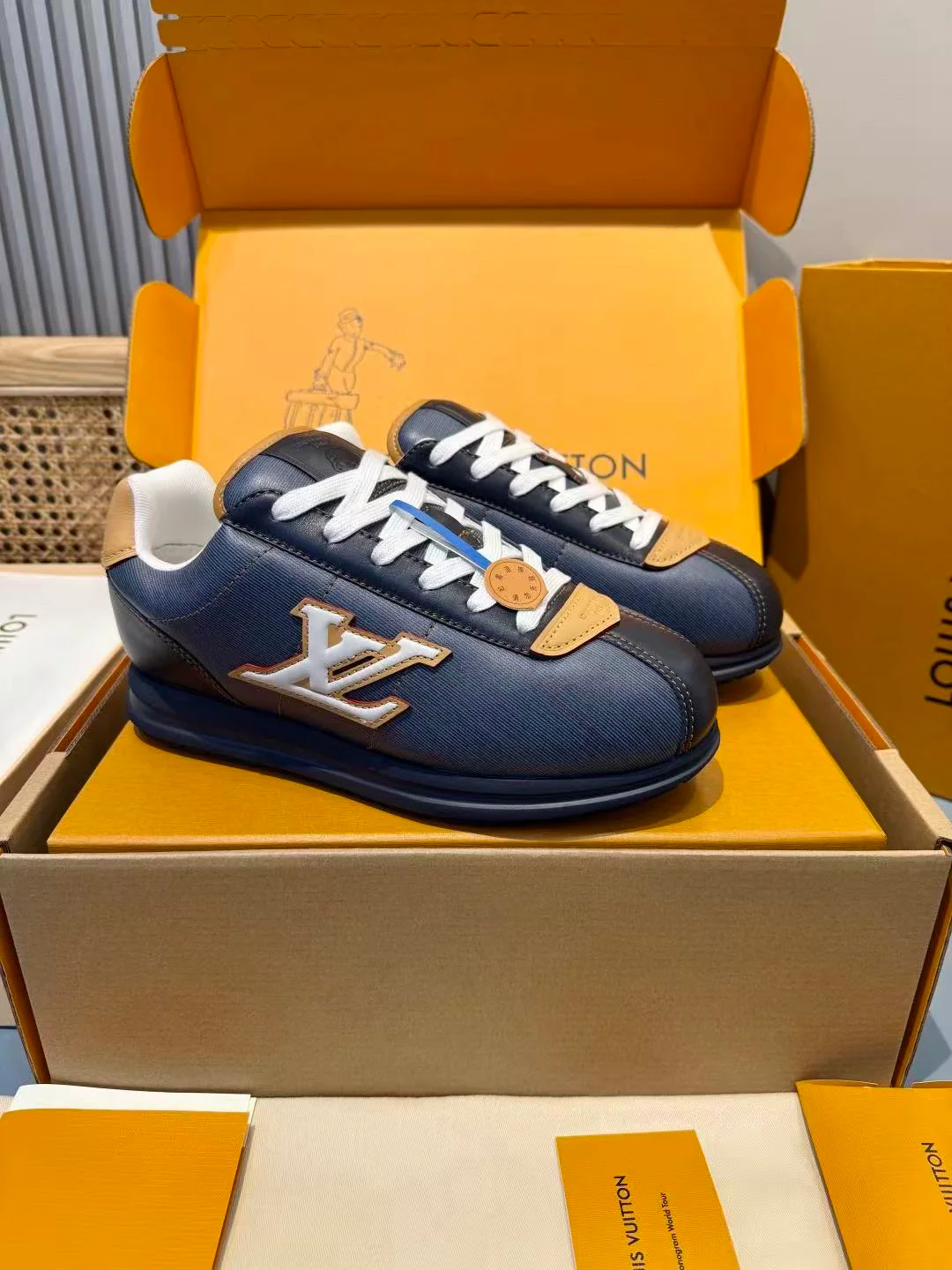 LV Butter Soft Navy Denim - Image 2