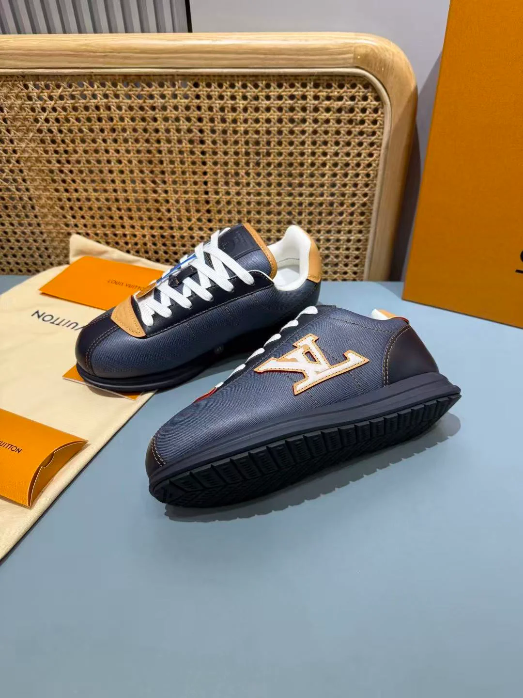 LV Butter Soft Navy Denim - Image 5