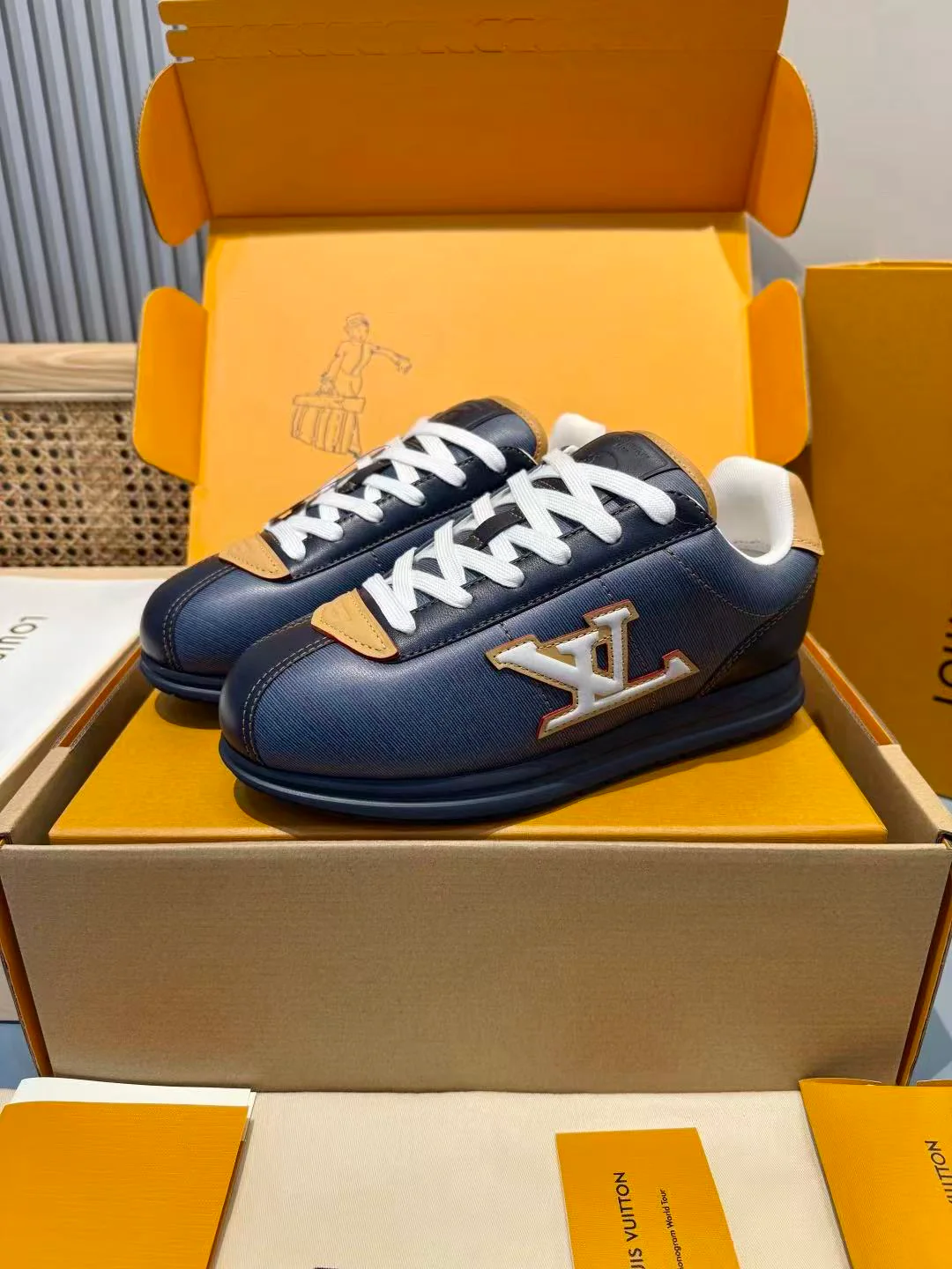 LV Butter Soft Navy Denim - Image 8