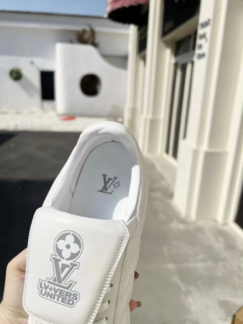 LV Soccer Sneaker White - Image 2