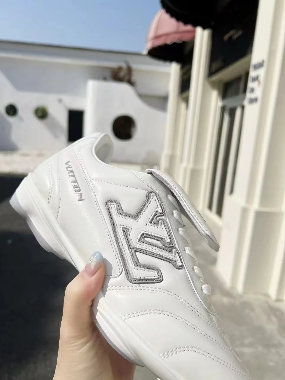 LV Soccer Sneaker White - Image 3