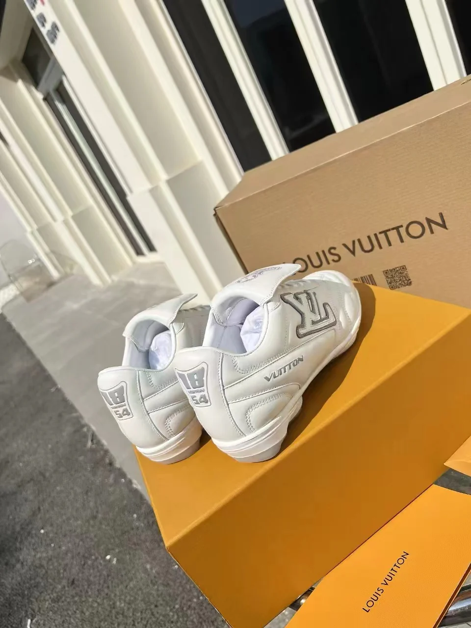 LV Soccer Sneaker White - Image 8