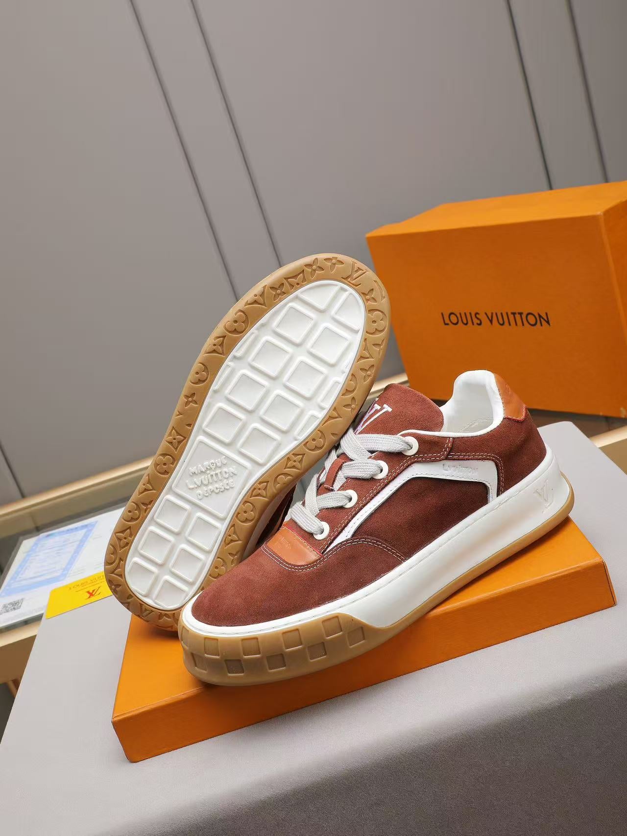 LV Tilted Marron - Image 7