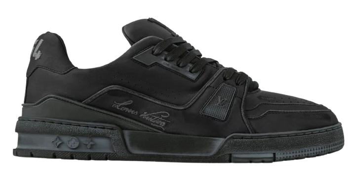 LV Trainers #54 Distressed Sneaker Noir
