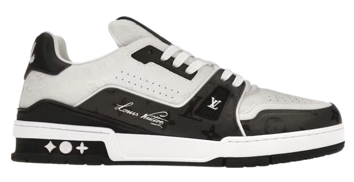 LV Trainers #54 Monogram Denim Black