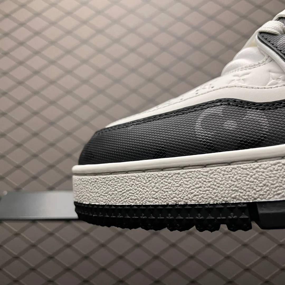 LV Trainers #54 Monogram Denim Black - Image 9