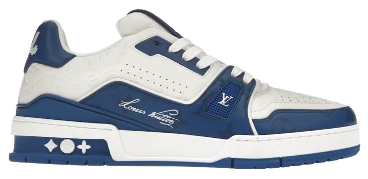 LV Trainers #54 Monogram Denim Blue