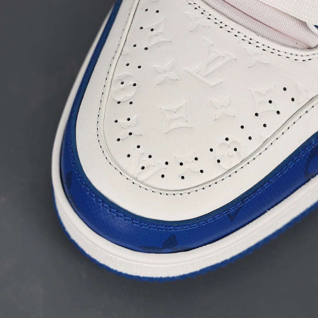 LV Trainers #54 Monogram Denim Blue - Image 8