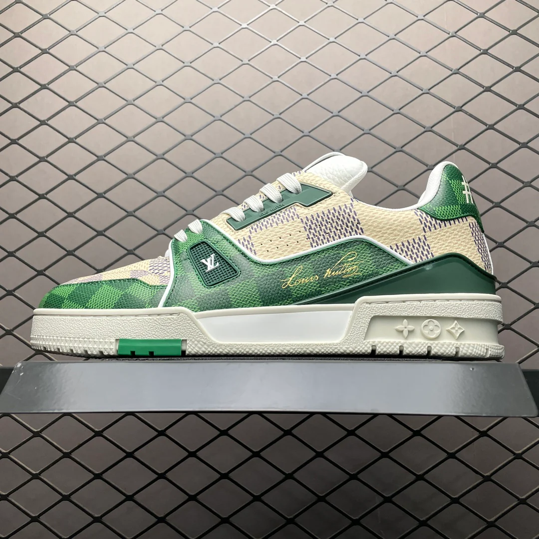 LV Trainers #54 Monogram Green - Image 2