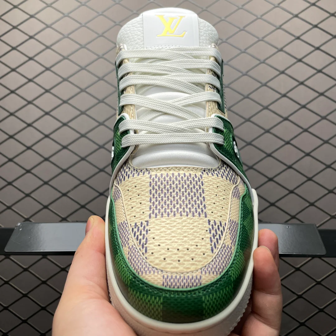 LV Trainers #54 Monogram Green - Image 4