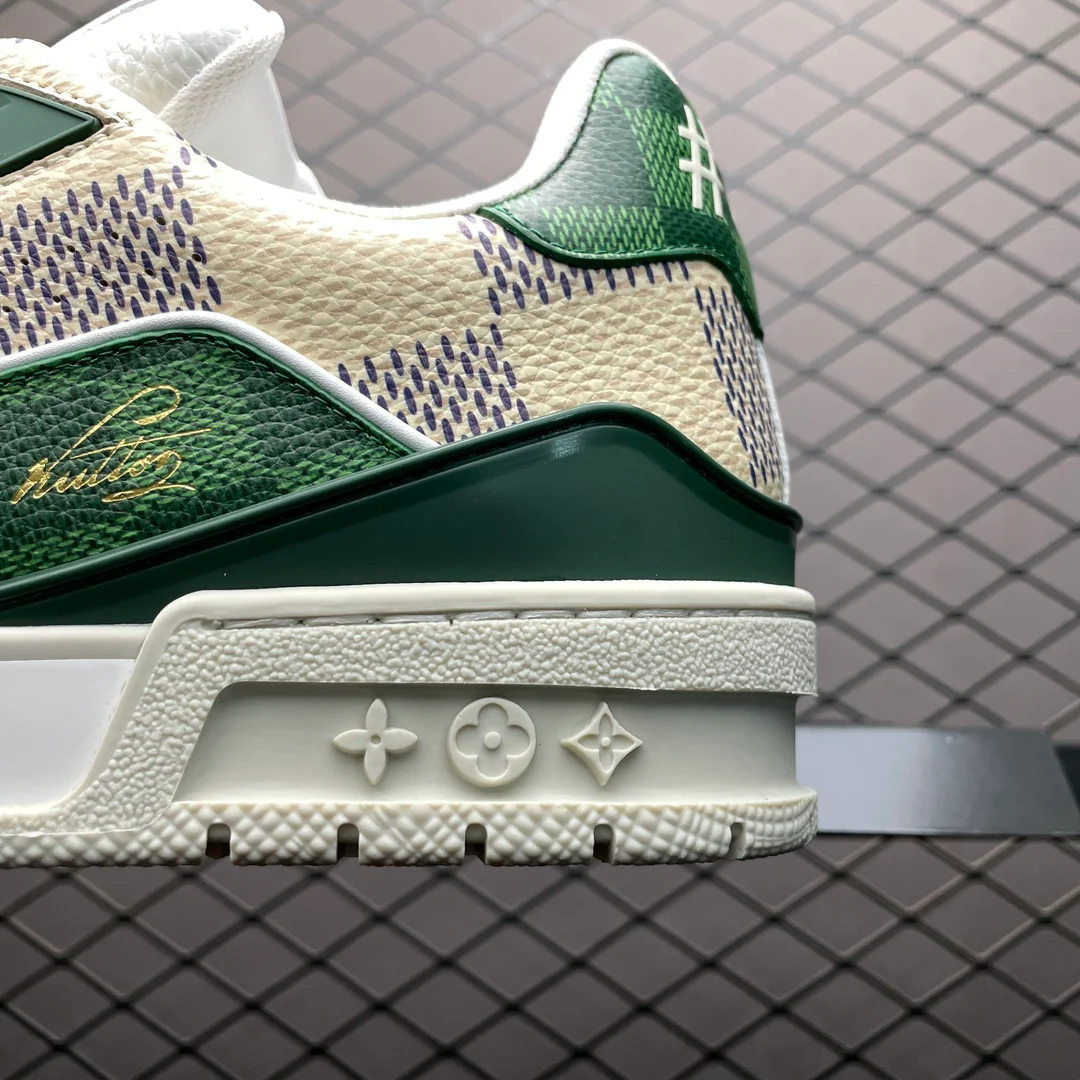 LV Trainers #54 Monogram Green - Image 9