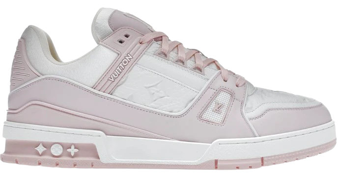 LV Trainers Baby Pink