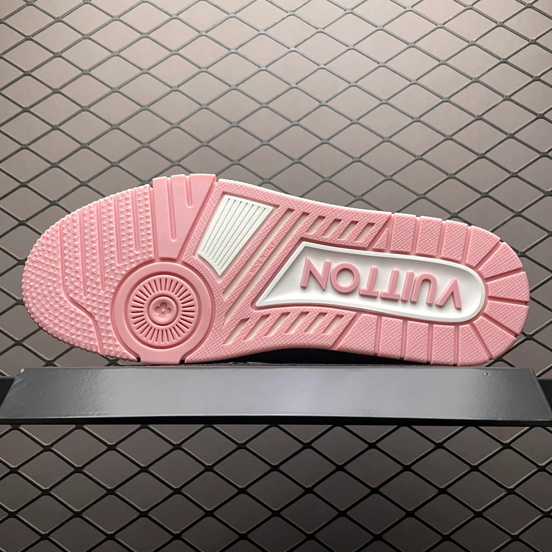LV Trainers Baby Pink - Image 4