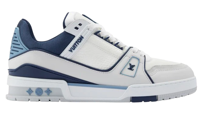 LV Trainers Blue White