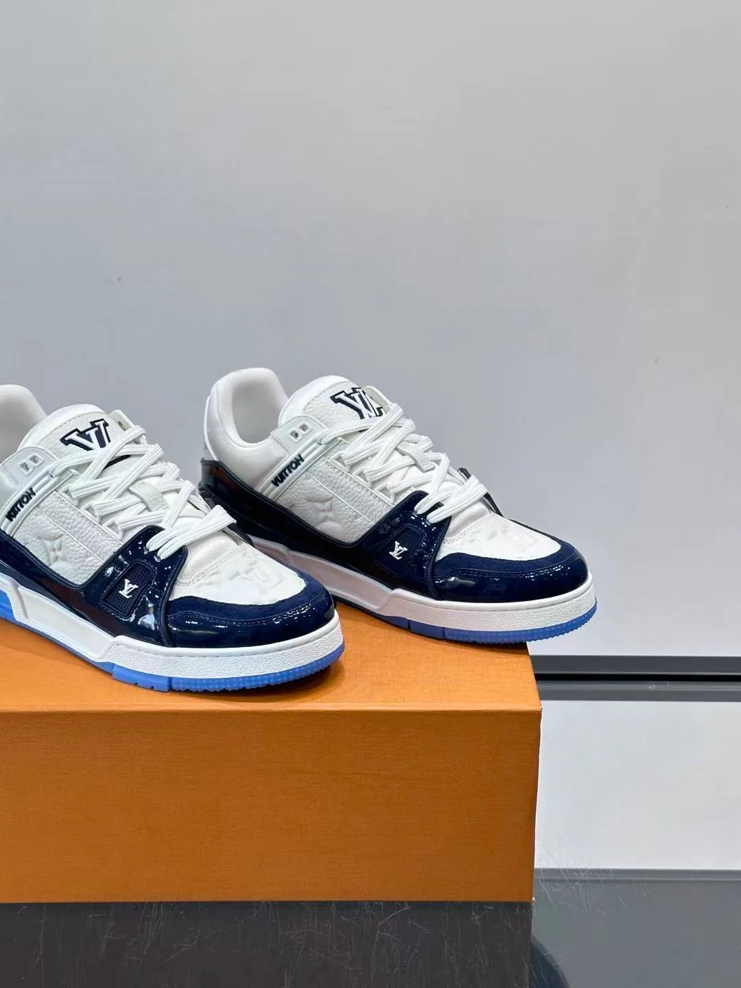 LV Trainers Cool Blue - Image 7
