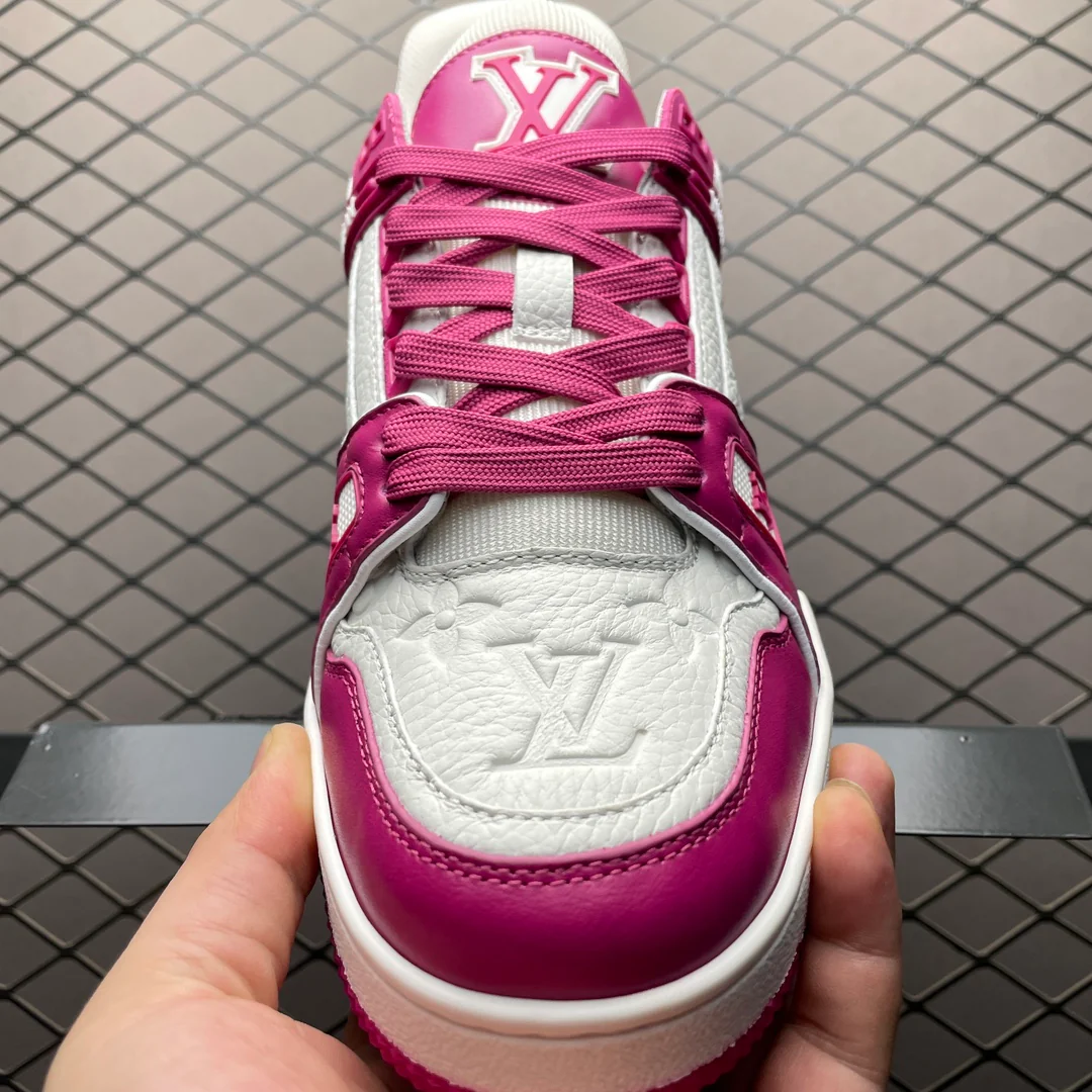 LV Trainers Fuchsia - Image 5