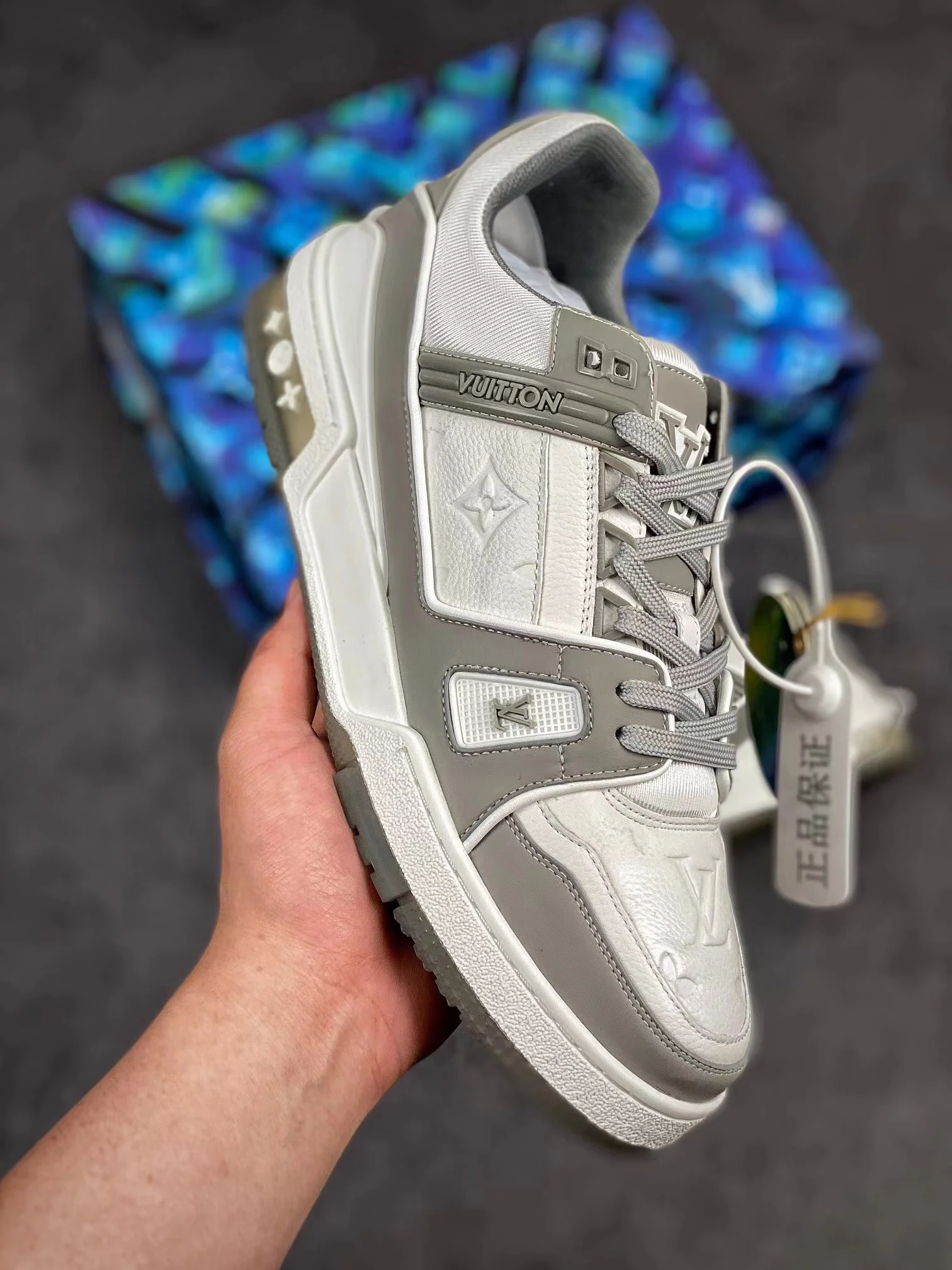 LV Trainers Grey - Image 2