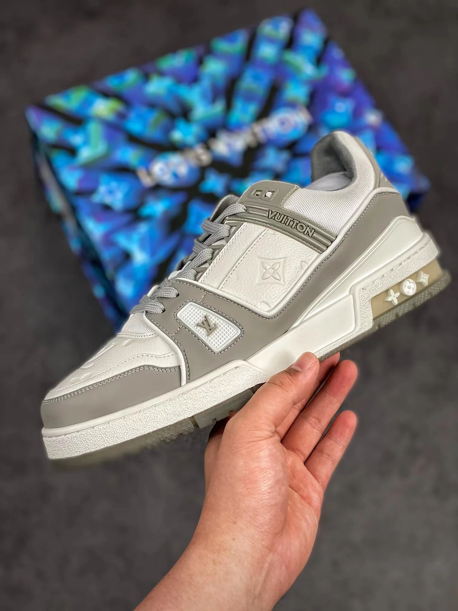 LV Trainers Grey - Image 6