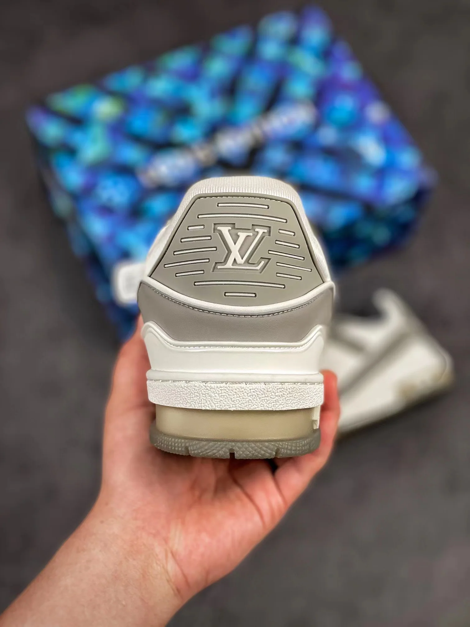 LV Trainers Grey - Image 7