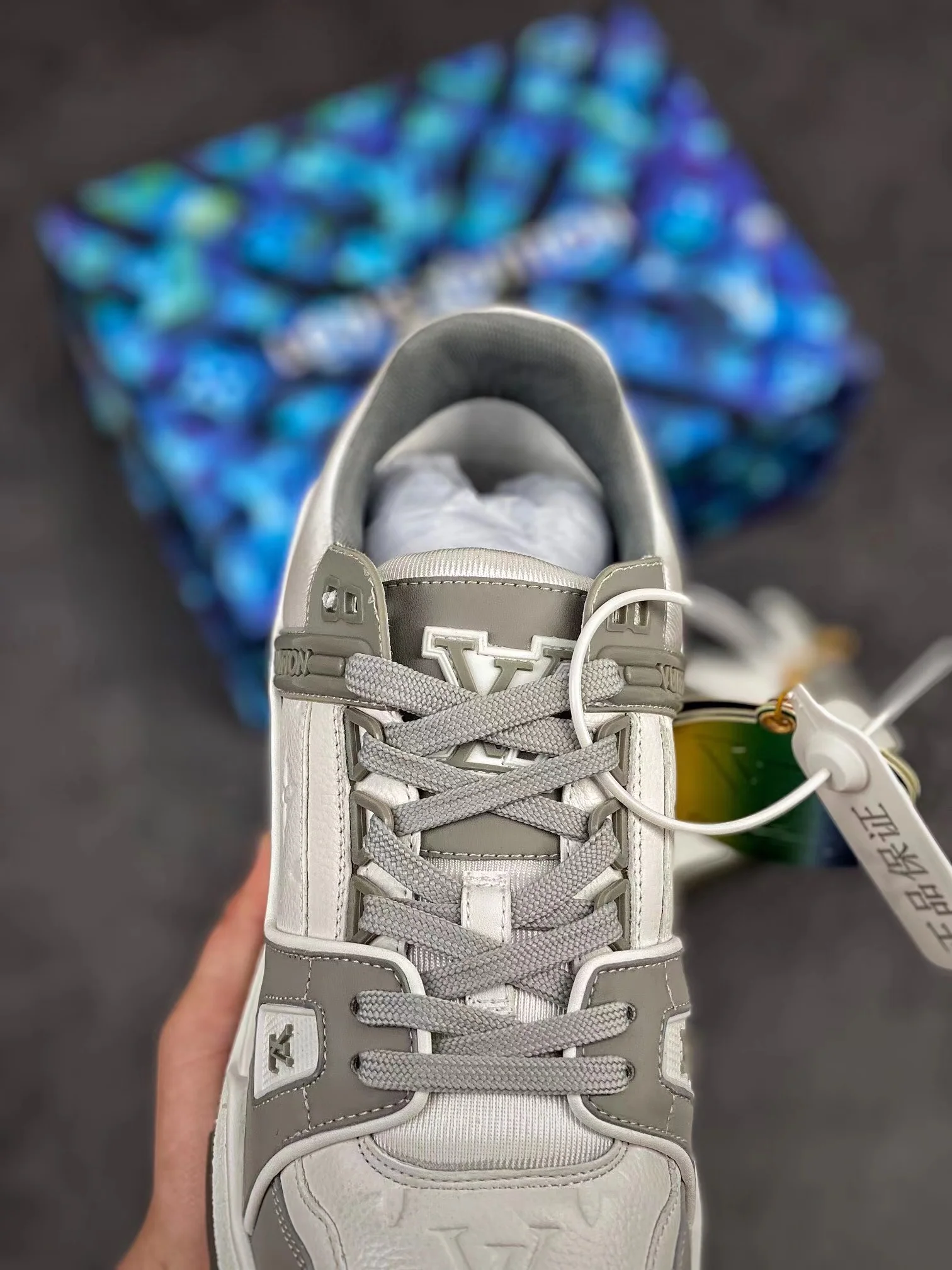 LV Trainers Grey - Image 8