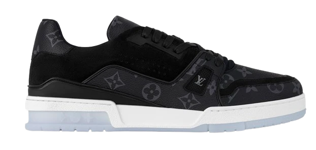 LV Trainers Monogram Black