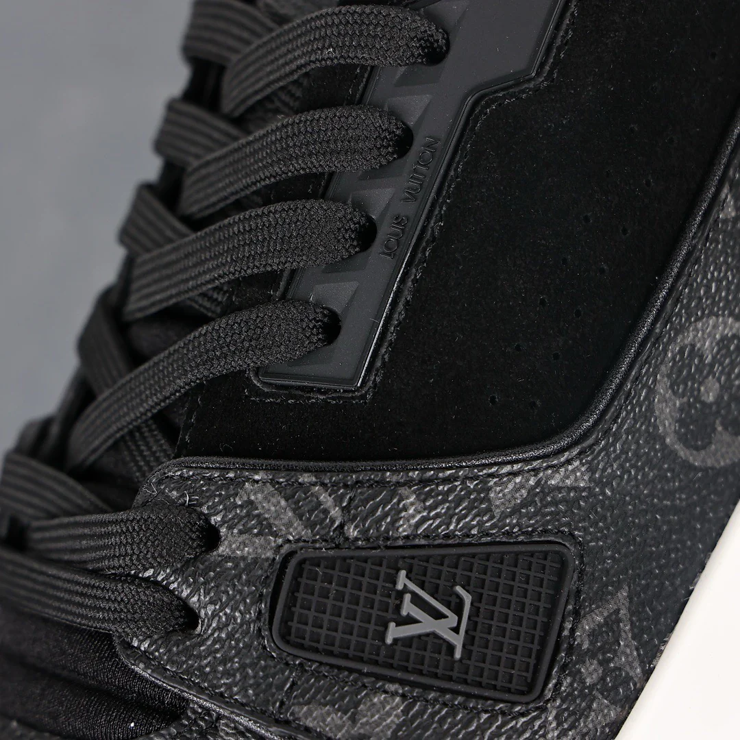 LV Trainers Monogram Black - Image 10