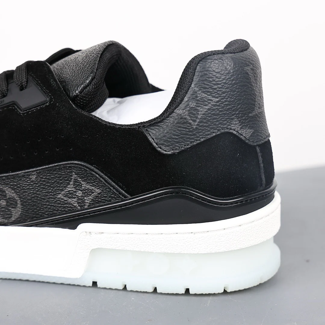 LV Trainers Monogram Black - Image 3