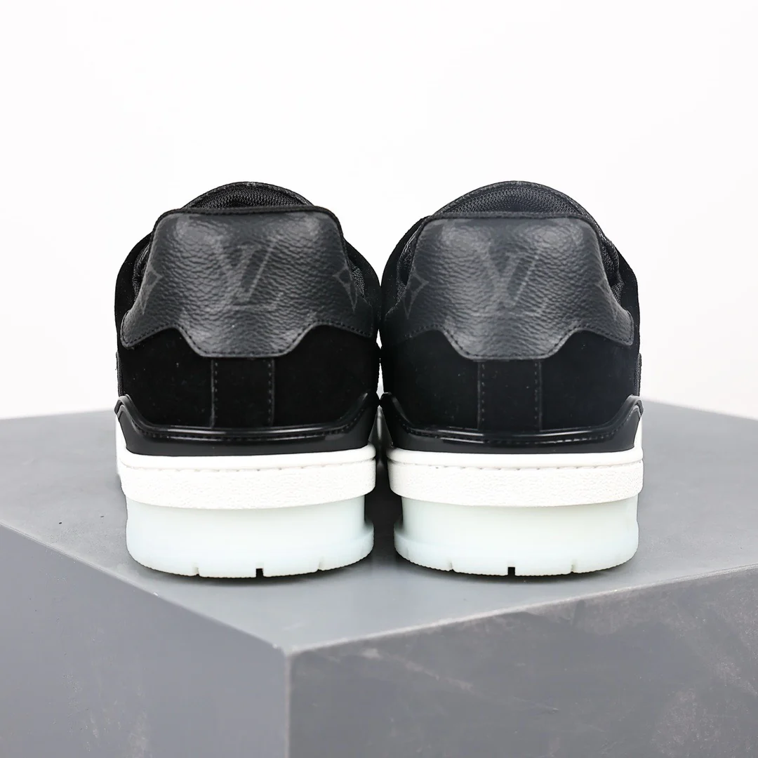 LV Trainers Monogram Black - Image 4