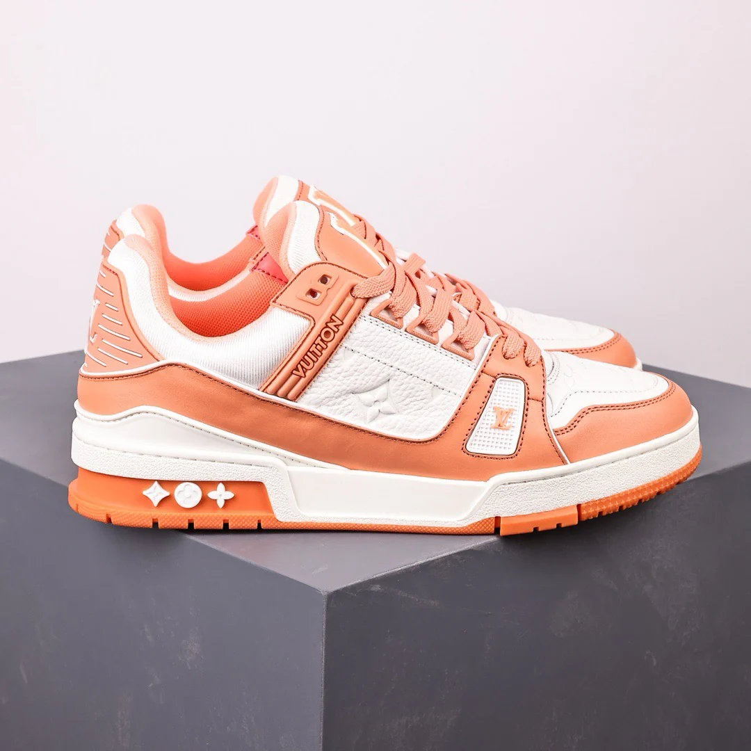 LV Trainers Orange - Image 2