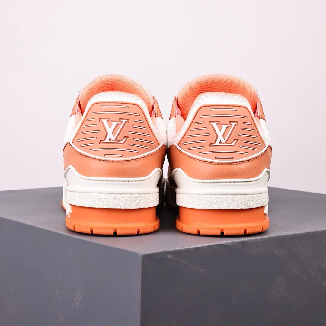 LV Trainers Orange - Image 3