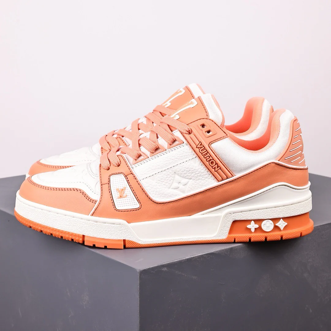 LV Trainers Orange - Image 5