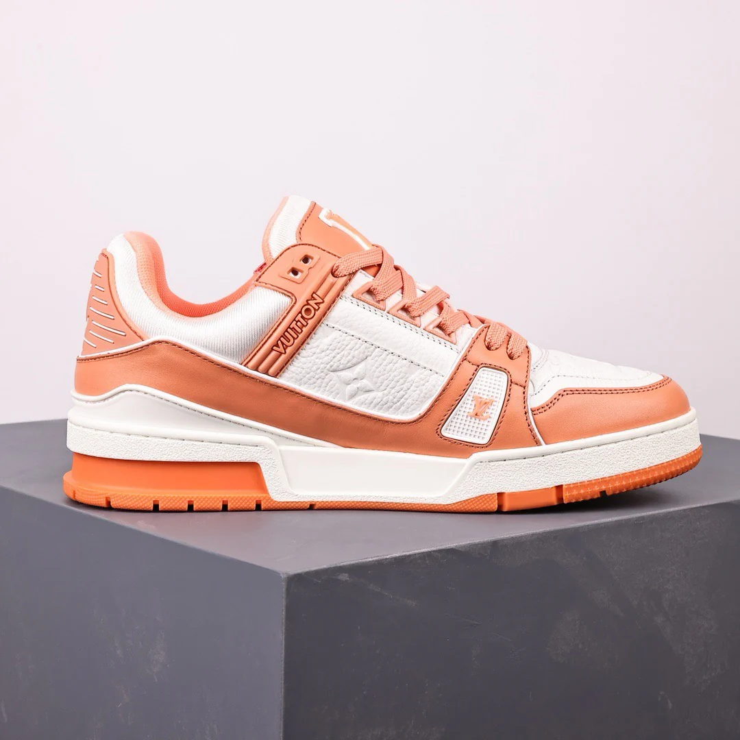 LV Trainers Orange - Image 6