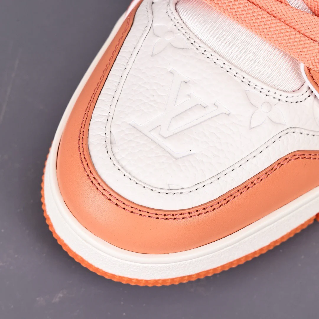 LV Trainers Orange - Image 7