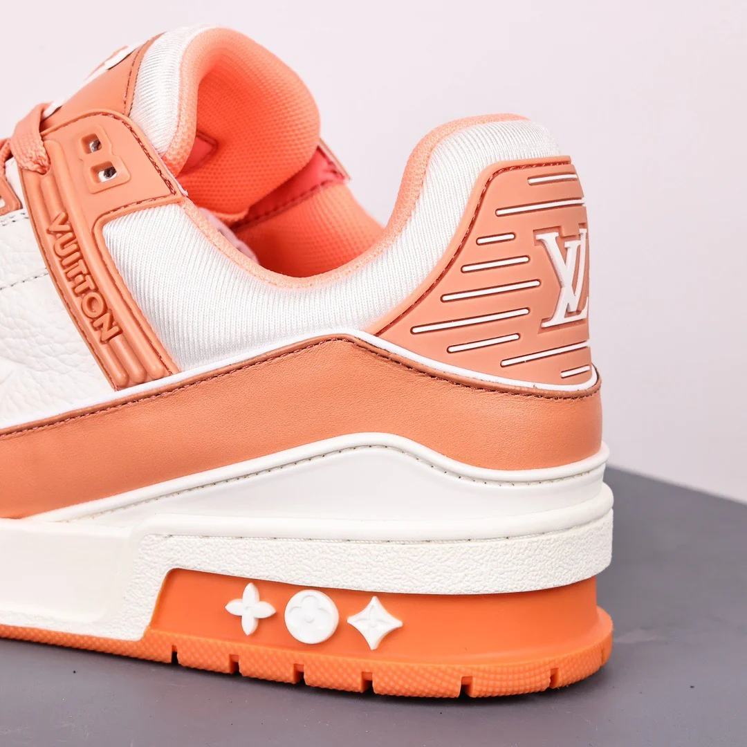 LV Trainers Orange - Image 8