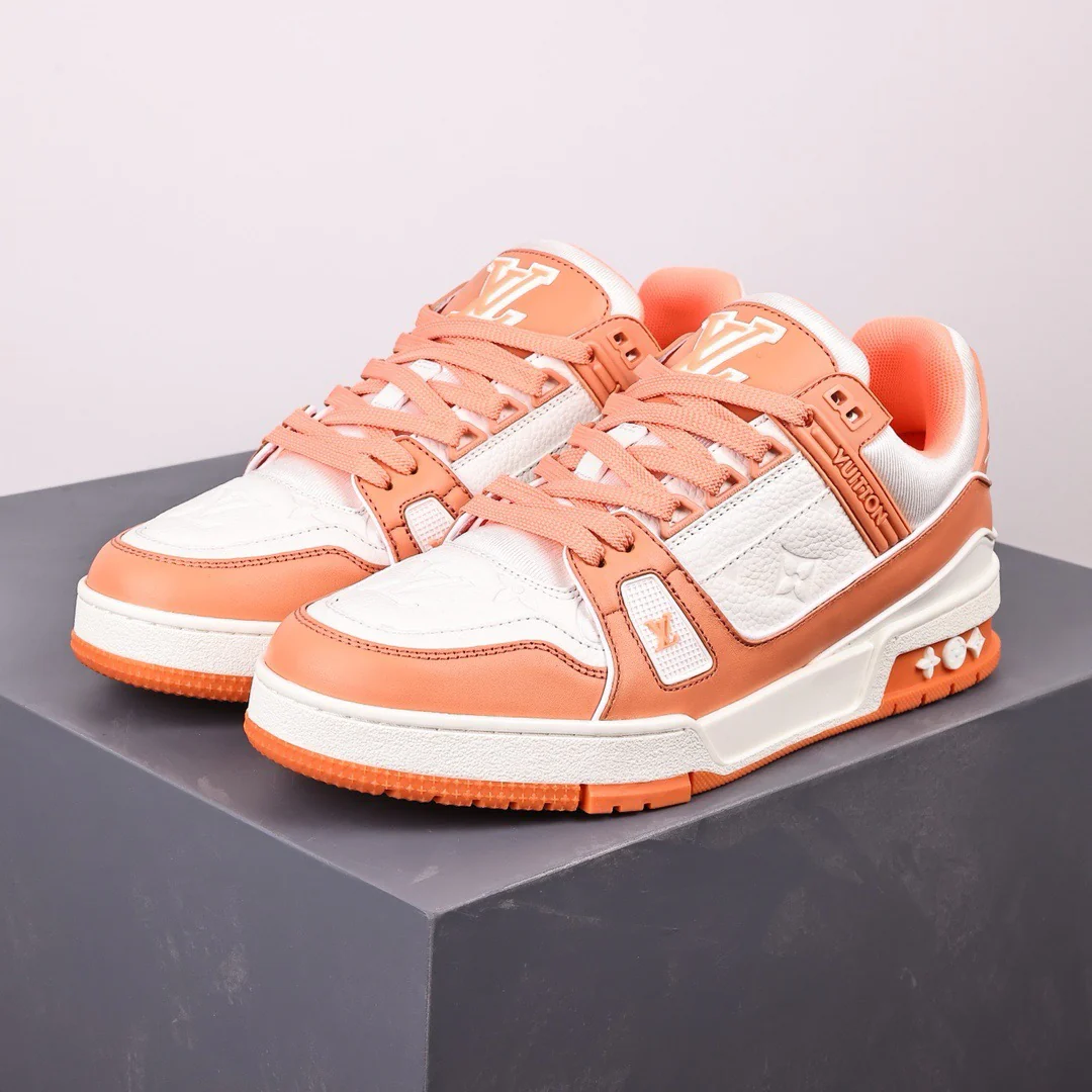 LV Trainers Orange - Image 9