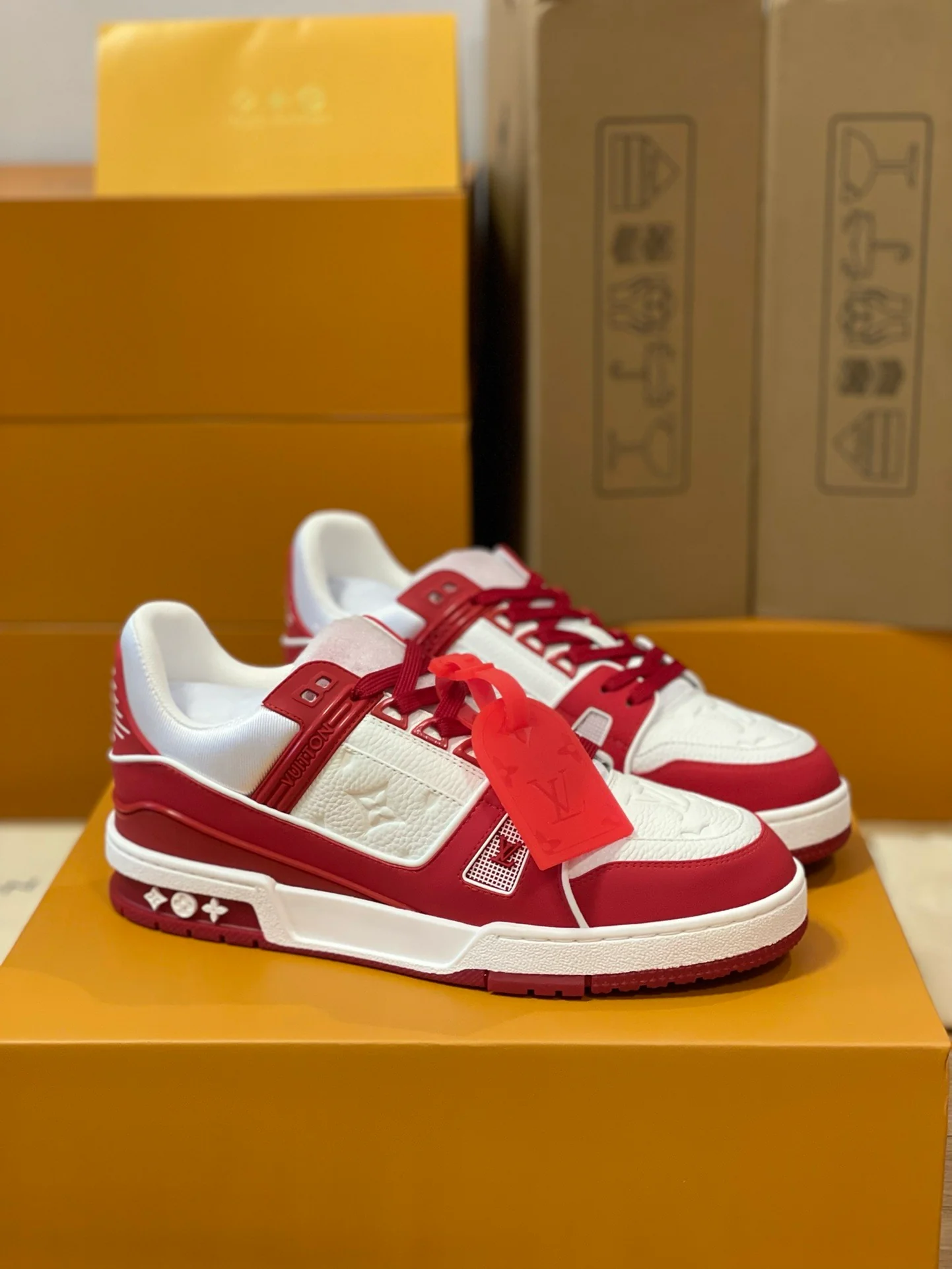 LV Trainers Red (Aids Collaboration) - Image 2
