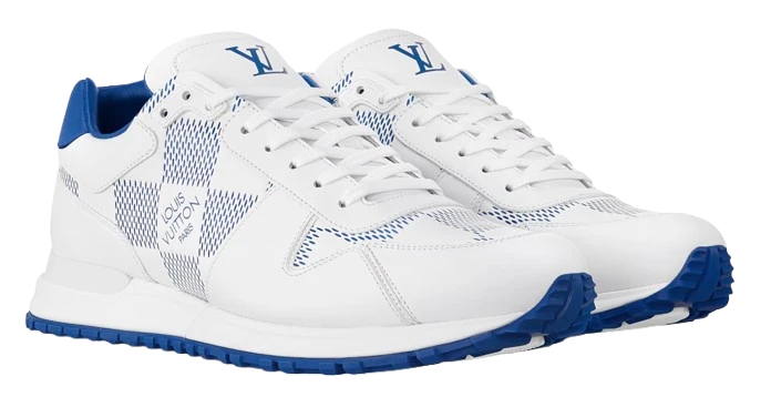 LV Trainers Run Away Sneaker Blue