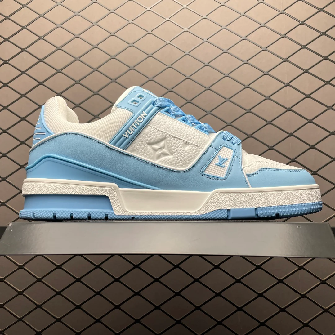 LV Trainers Sky Blue - Image 2