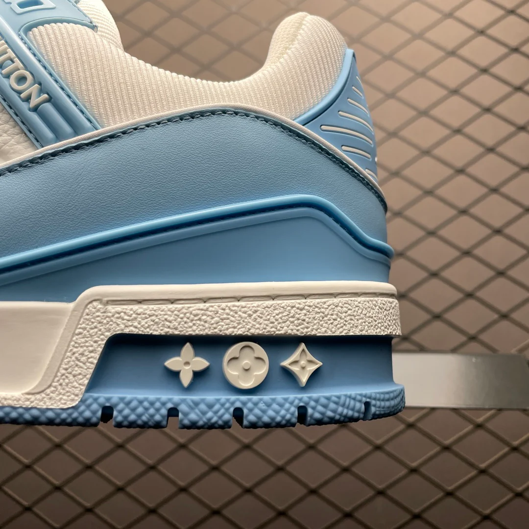 LV Trainers Sky Blue - Image 6