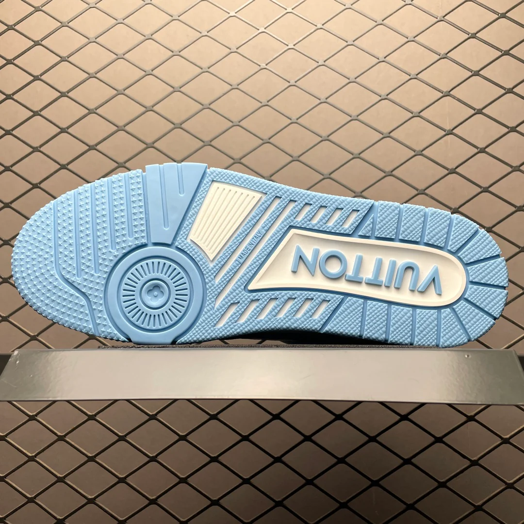 LV Trainers Sky Blue - Image 8