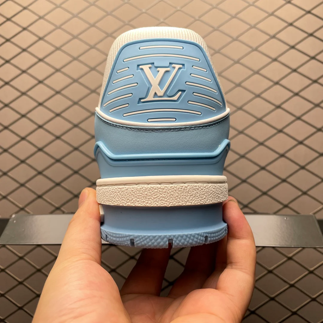 LV Trainers Sky Blue - Image 9
