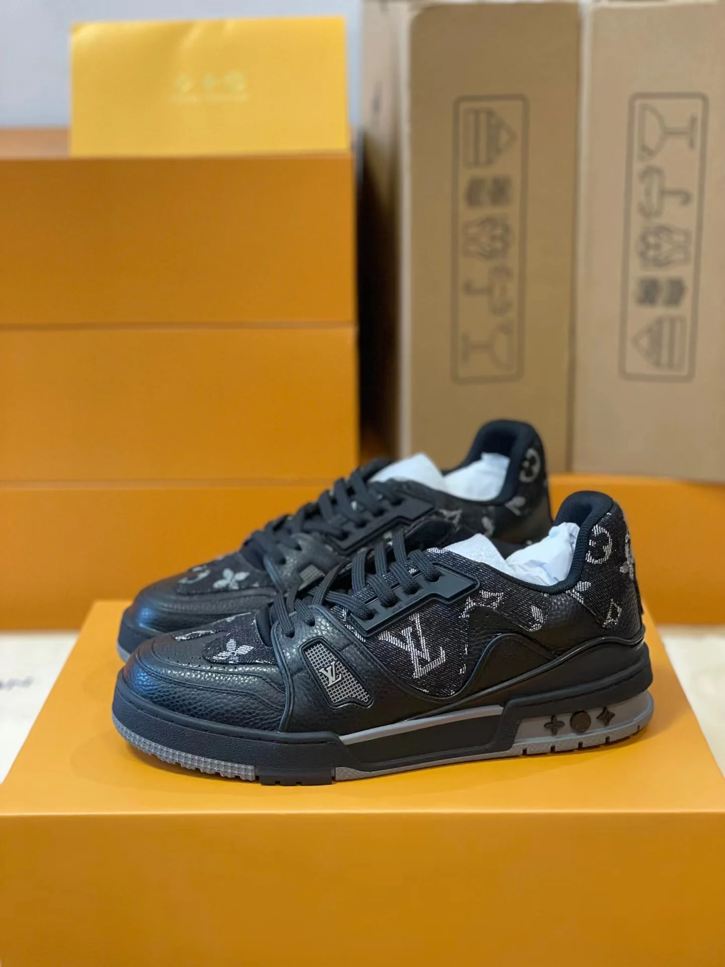 LV x Human Made Trainers - Image 3