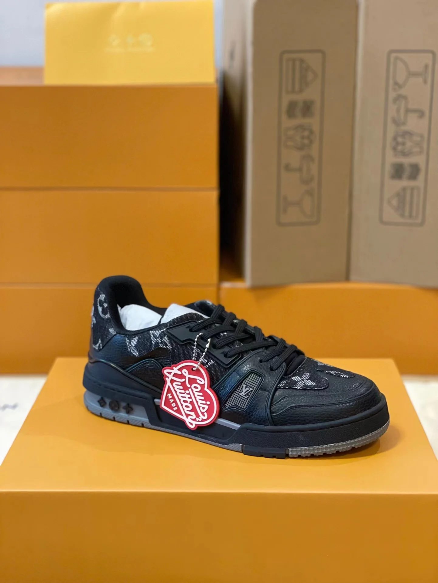 LV x Human Made Trainers - Image 5