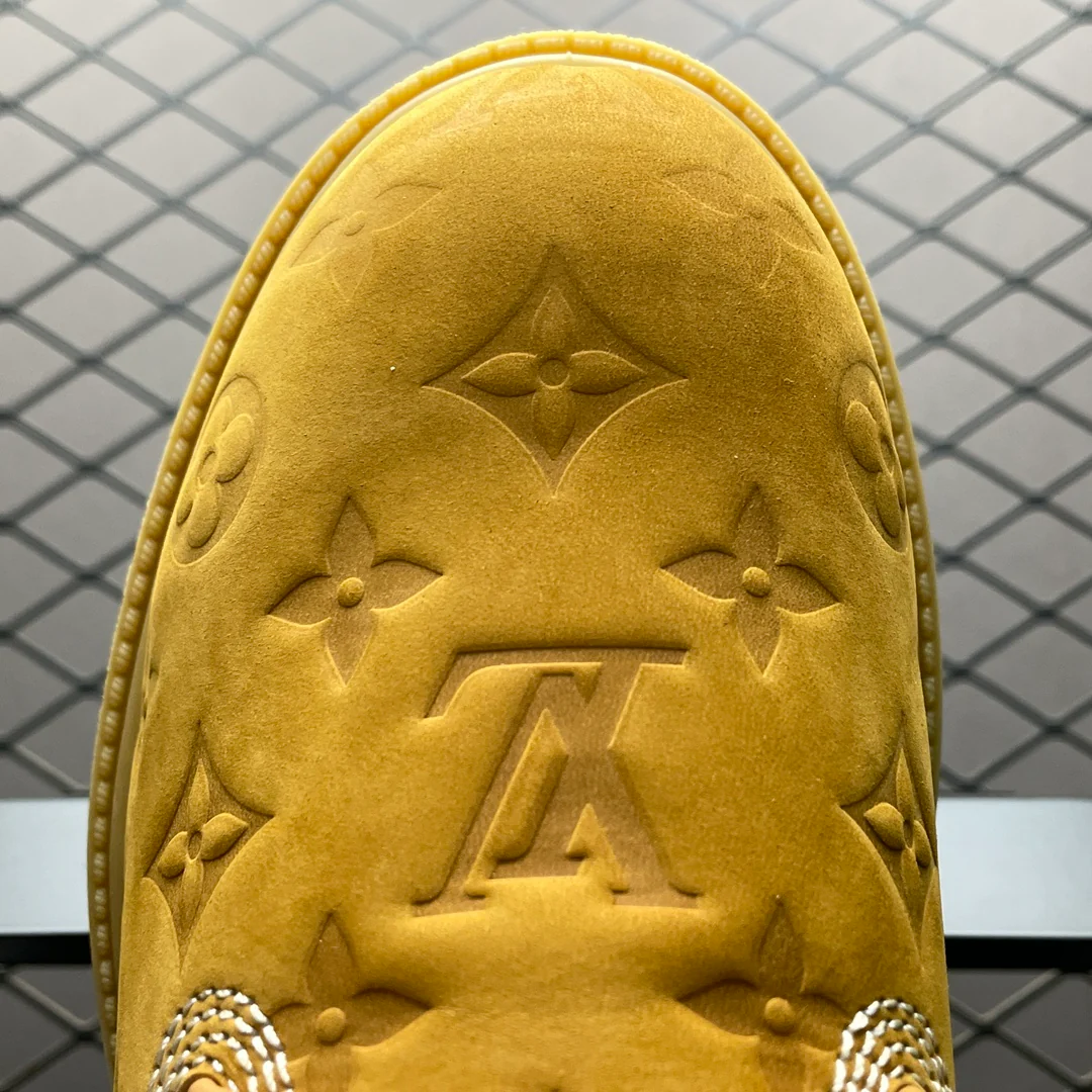 LV x Timbs Embossed Monogram Suede - Image 7